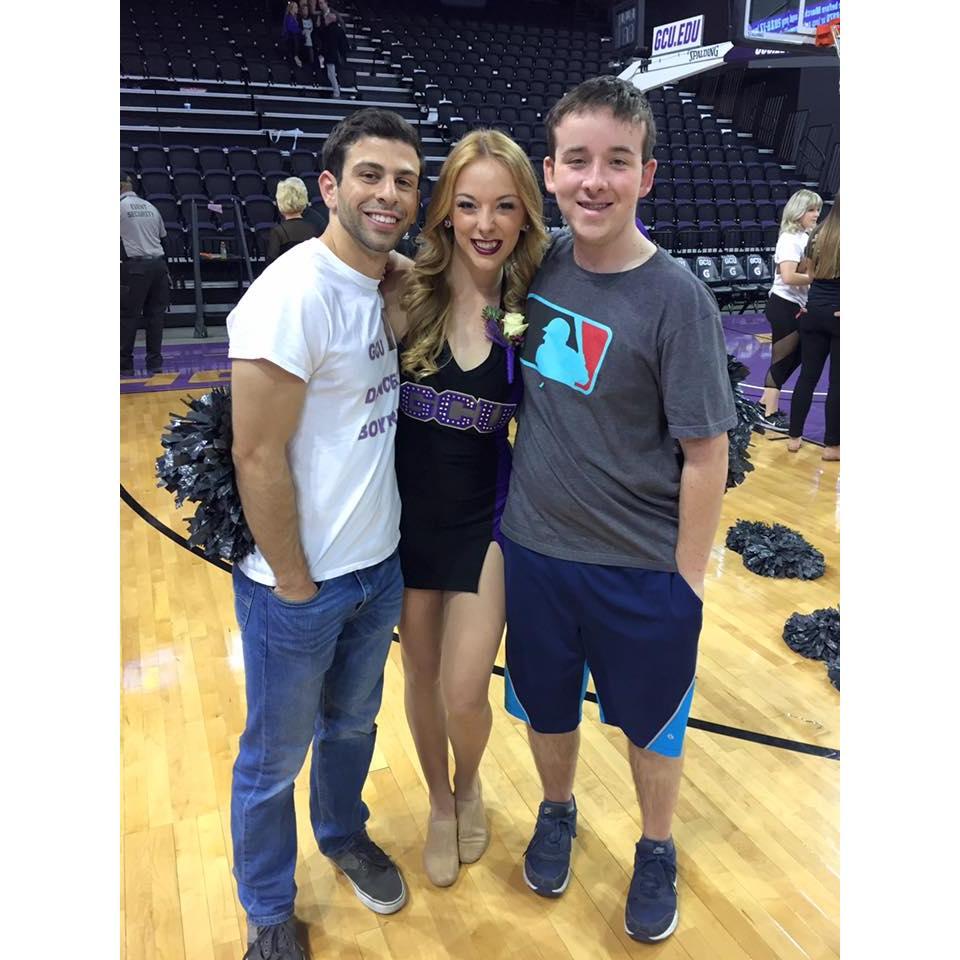 "Senior Night" for the GCU Dance Team- Spring 2017