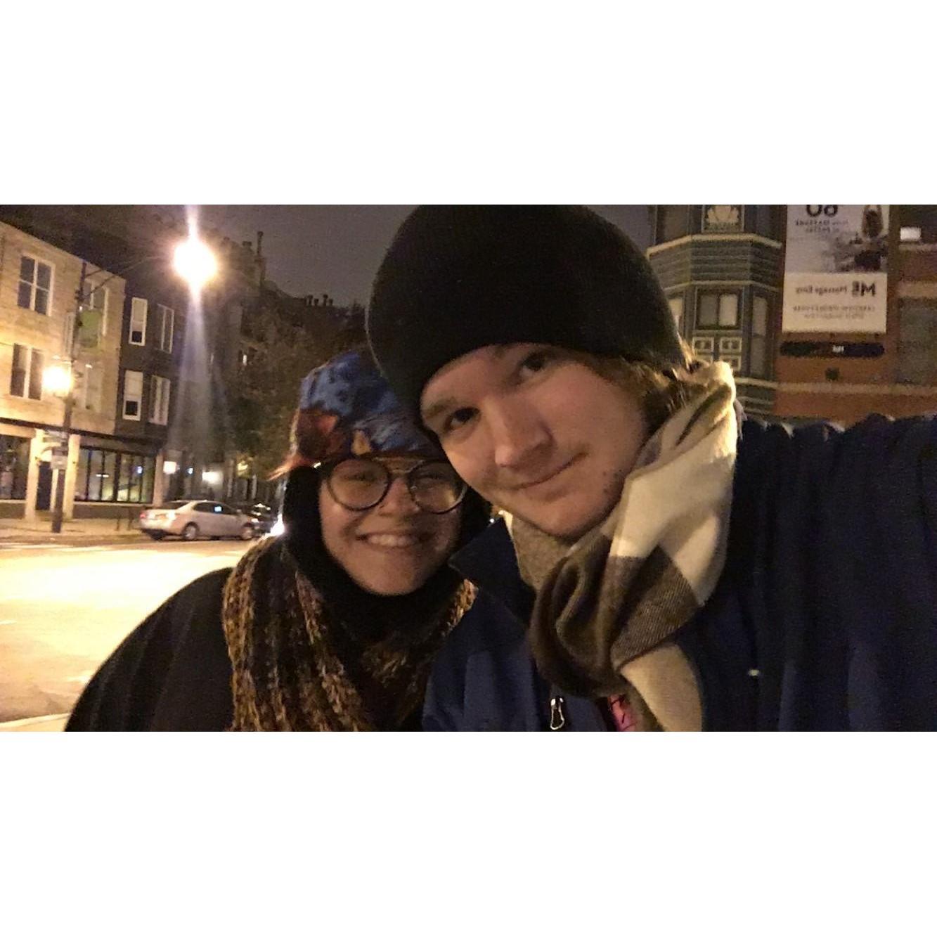 October 28th, 2017. On a trip to Chicago