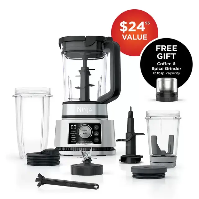 Ninja® Foodi® Power Blender & Processor System with Smoothie Bowl Maker and Nutrient Extractor*