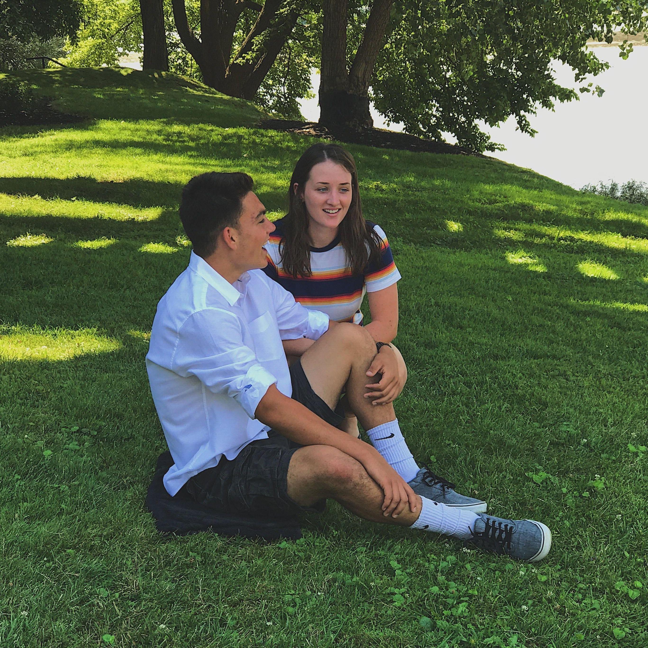 Sarah snuck in a few shots at Dev's senior pictures (thanks Mary) - August 1, 2017