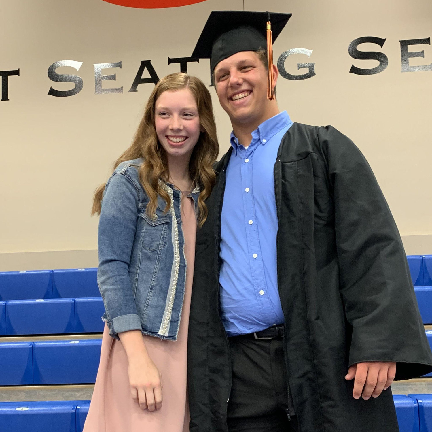 Colton's high school graduation