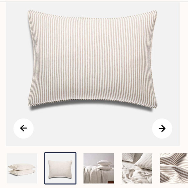 Washed European Linen Pillowcases