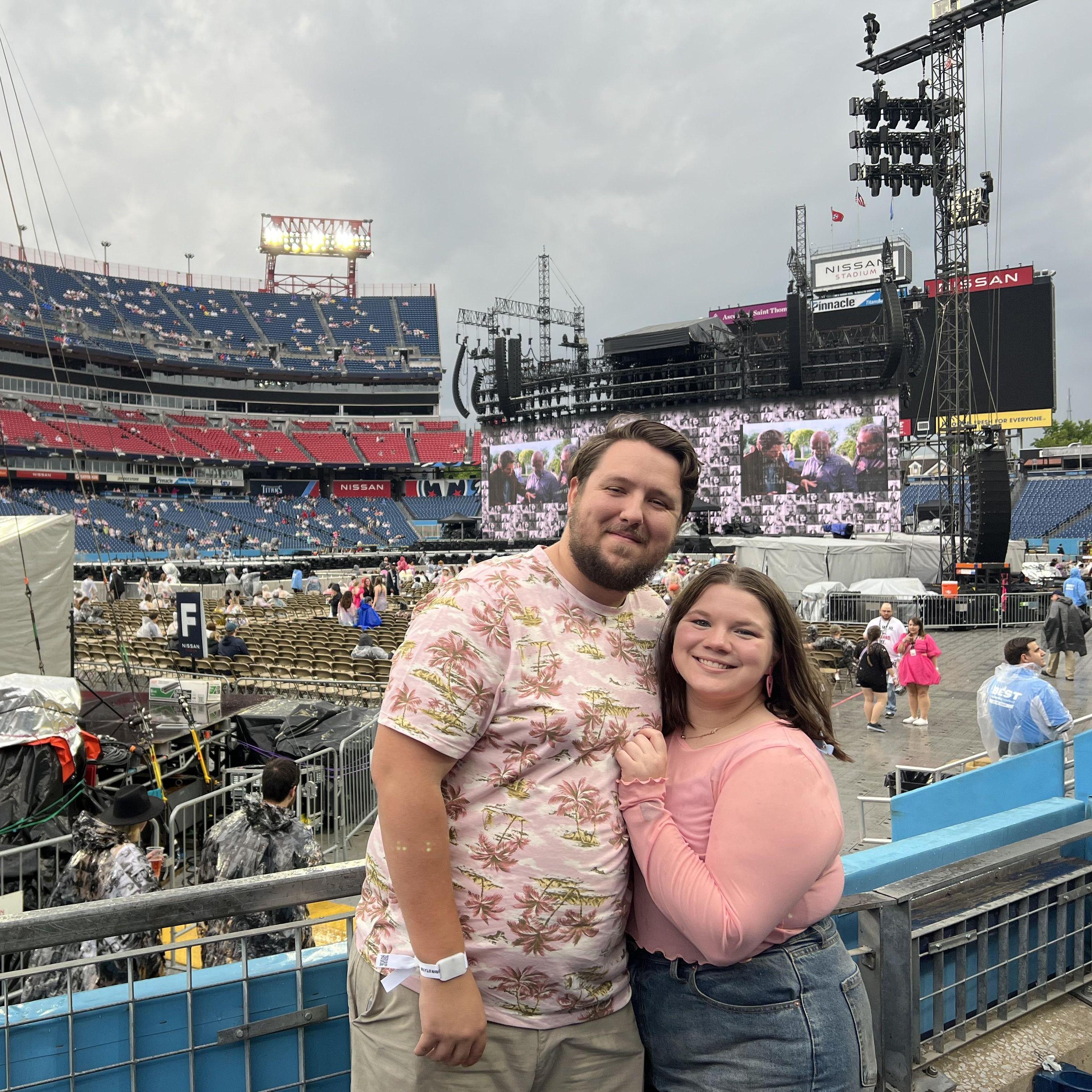 No clue there was a ring hidden in his bag for this trip