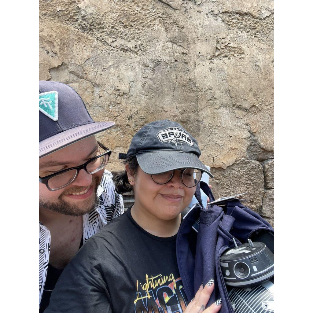 Disney with our newborn, EM-0.