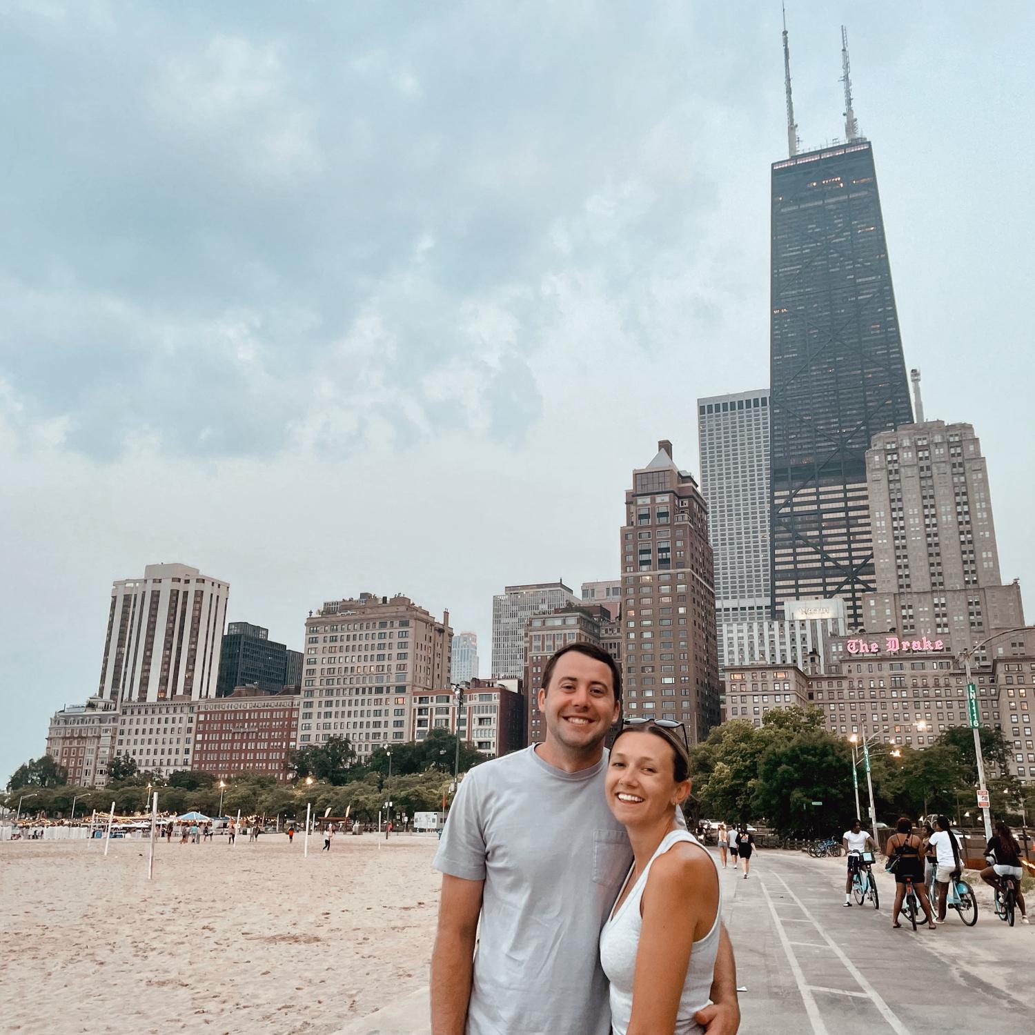 Walking in our Chicago neighborhood