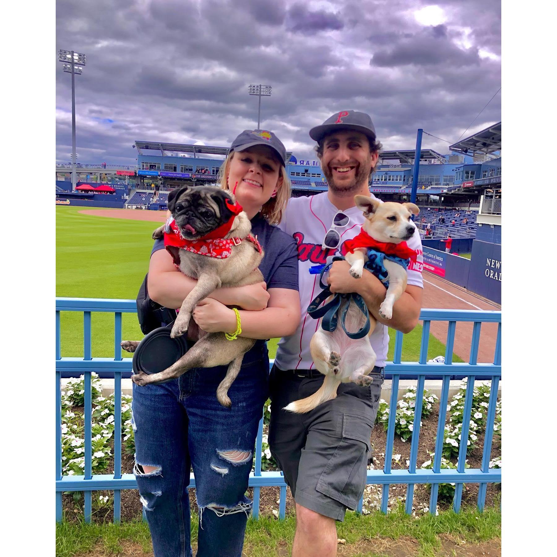 Bark in the Park at the WooSox!