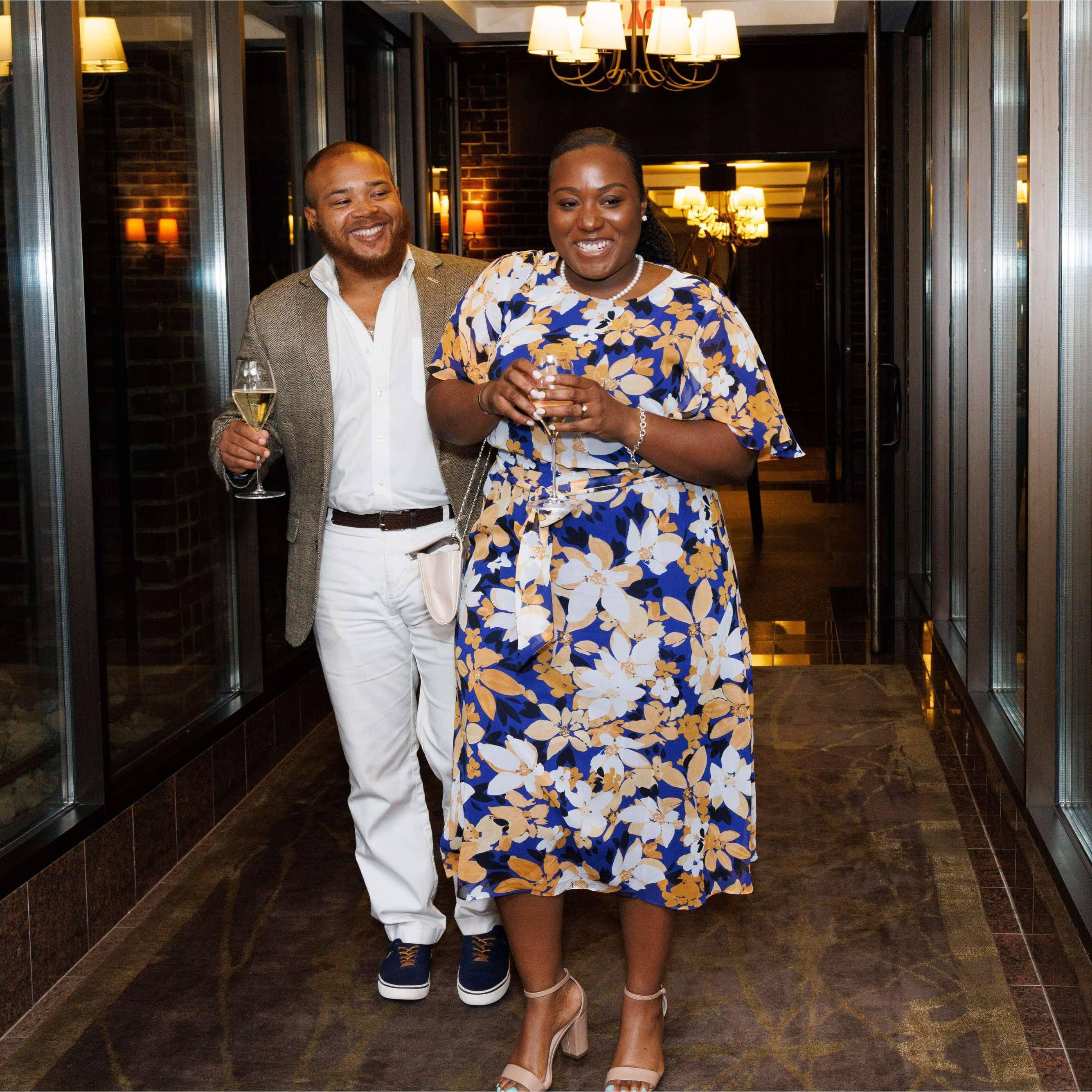 Immediately after the proposal!