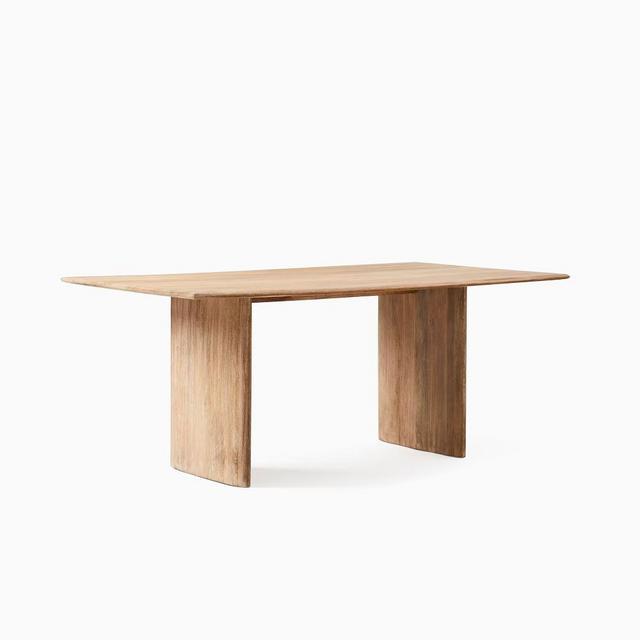 Anton 72" Table, Anton Cerused White, Cerused White