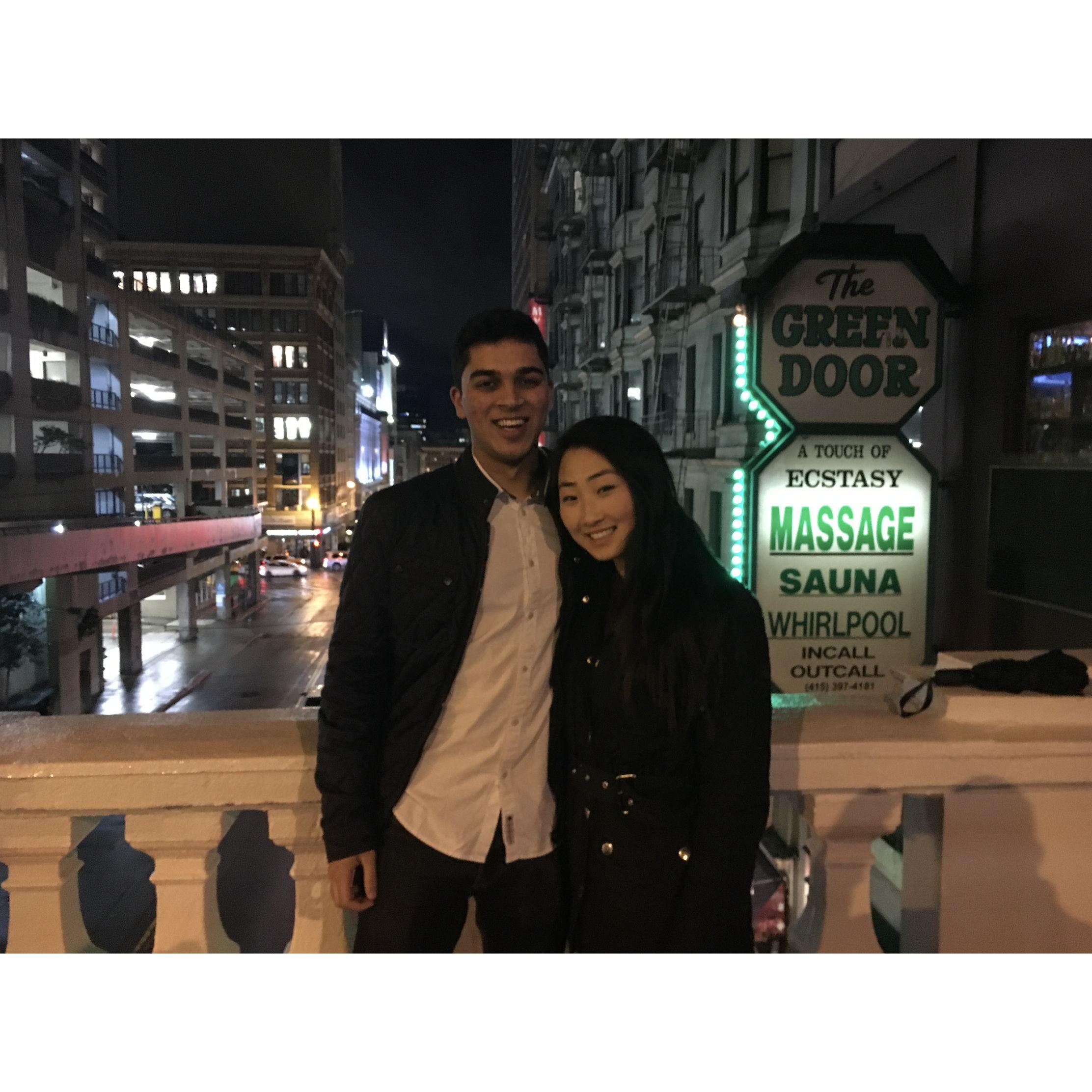 Our very first Valentine's day together in 2017. 2017년, 우리 첫 번째 발렌타인 데이 함께한 날.