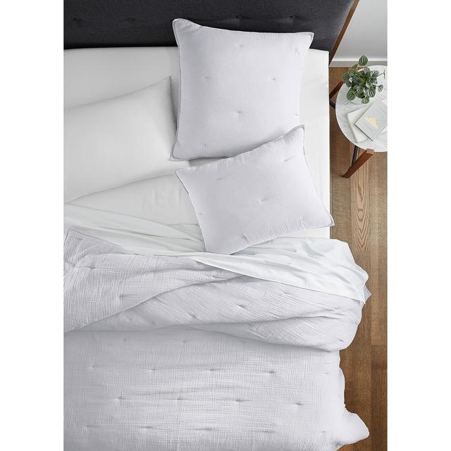 Oake Textured Gauze Quilt, King, Created for Macy's