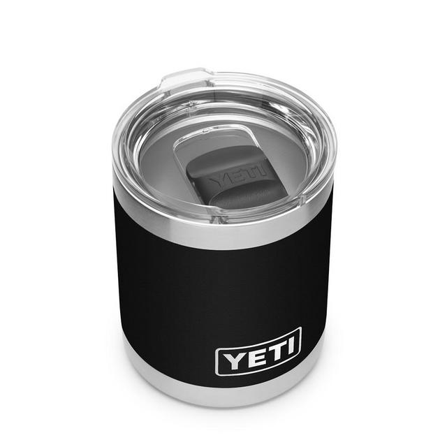 YETI Rambler Lowball with MagSlider Lid, 10-Oz., Black