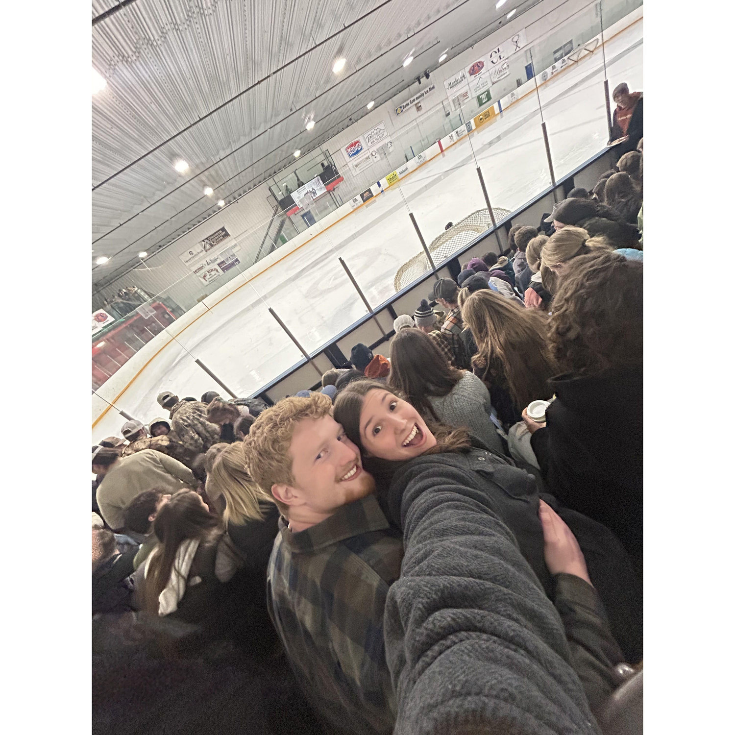Our first Hockey Game!