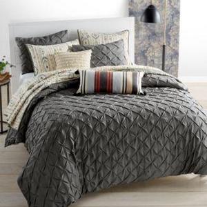 Whim by Martha Stewart Collection You Compleat Me Smoke 3-Pc. Full/Queen Comforter Set, Created for Macy's