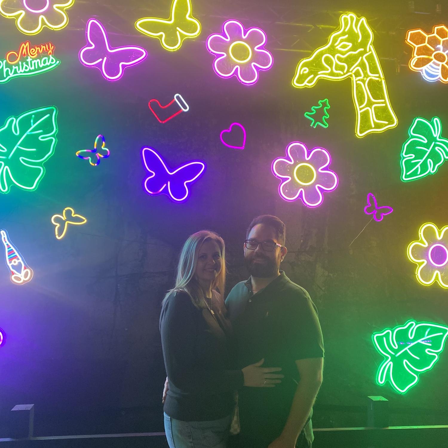 The Houston Zoo Christmas Lights exhibit - December 2024