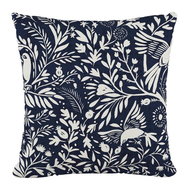 Suki Chinois Outdoor Throw Pillow Navy - Skyline Furniture
