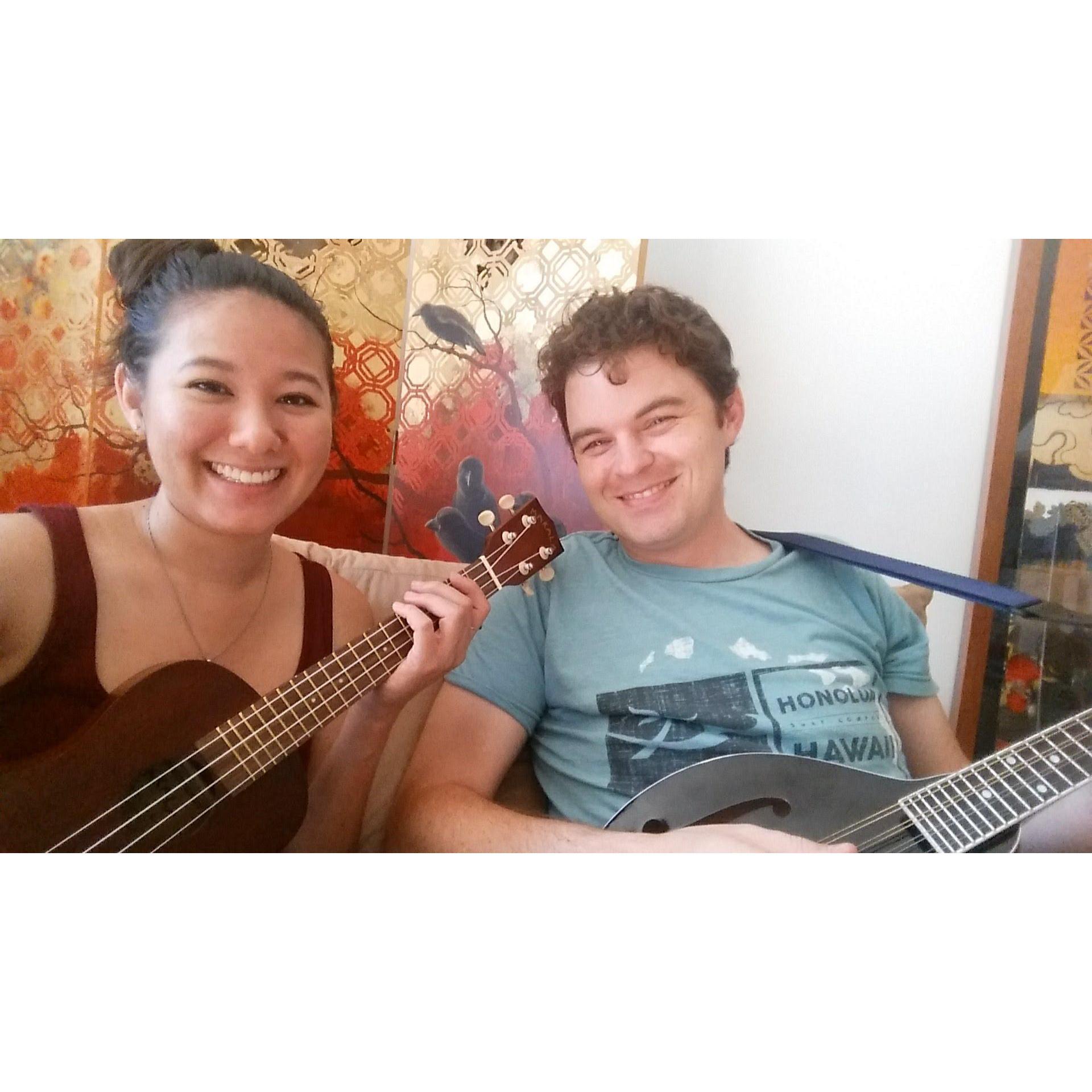 Ukulele all day, every day.