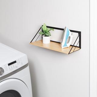 Multi-Purpose Mountable Shelf with Bracket