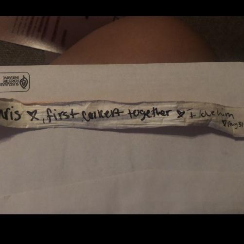 First concert is when I realized I loved him. Upon later discussion he told me this is the moment he fell in love with me too