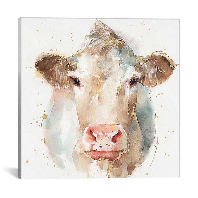 Cow Farm Friend Canvas Art Print