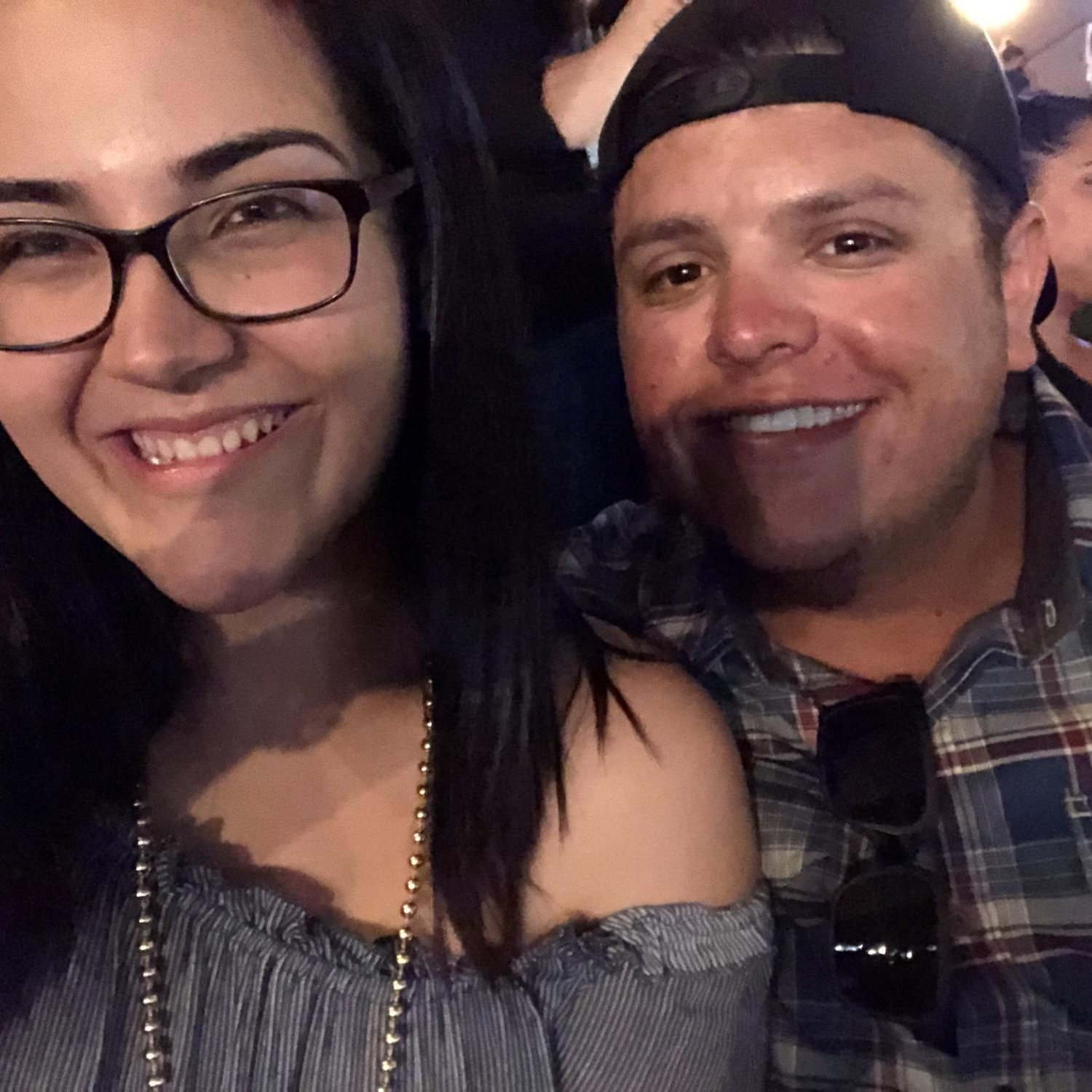 Our first picture together! Kane Brown at the LA County Fair