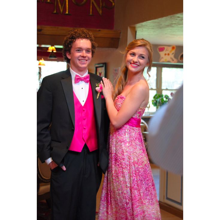Our first date: Senior Prom!