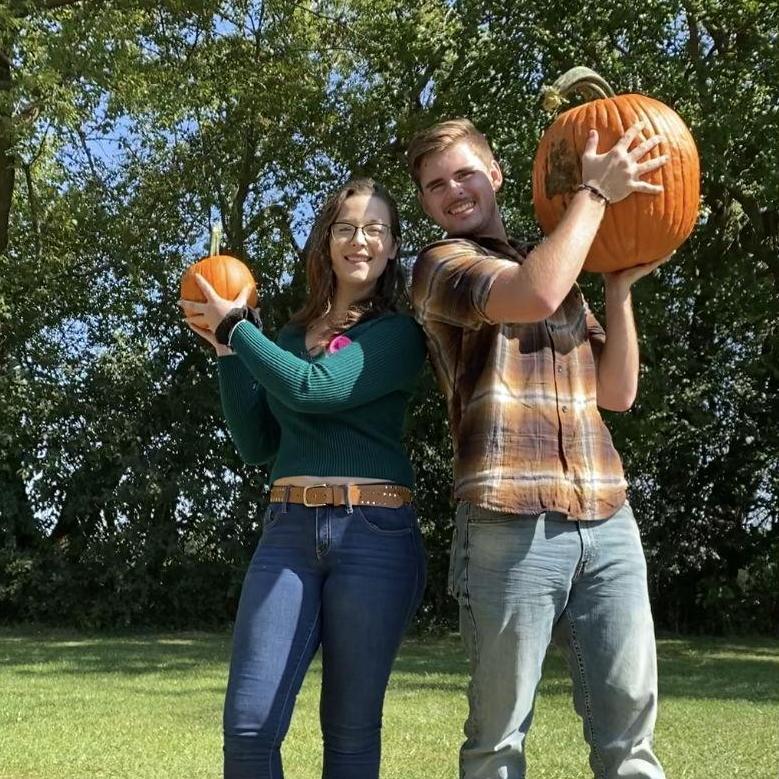 Our first pumpkin patch date