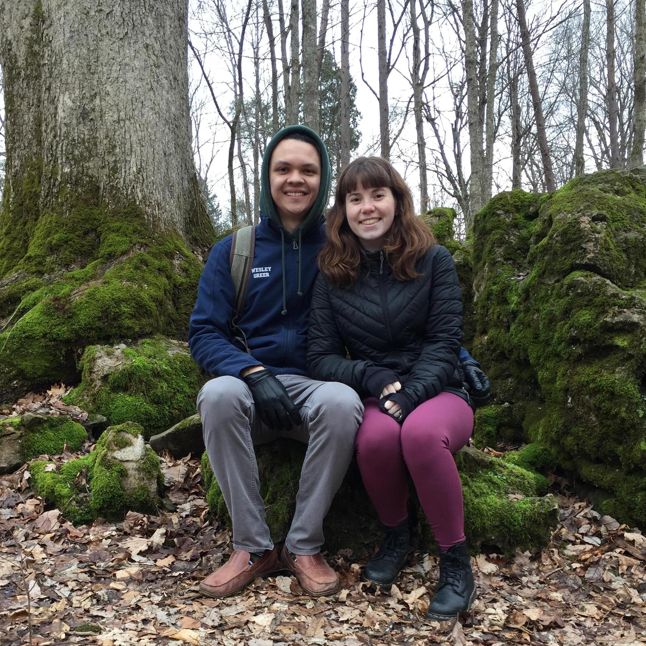 One of our first adventures around Louisville, at Bernheim forest!