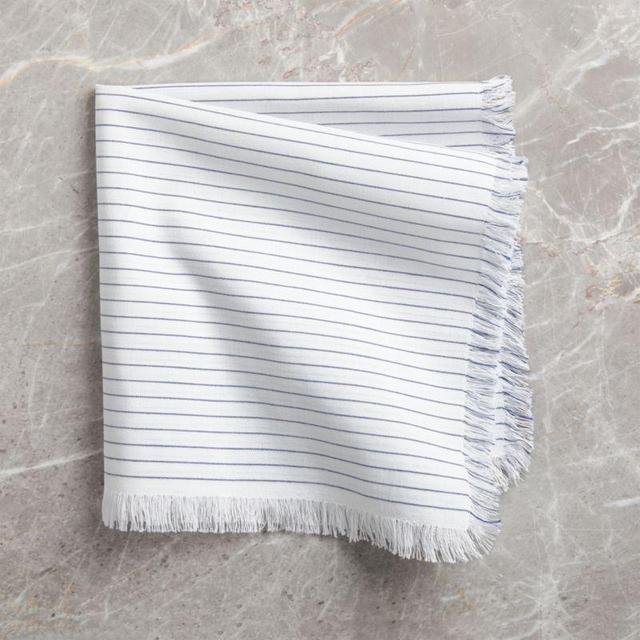 Modern Stripe Fringe Napkin