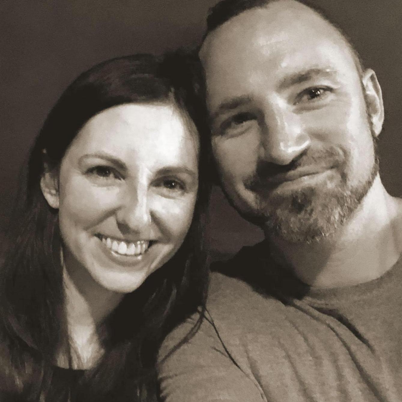 We took this selfie after playing arcade games at a bar in Oslo, Norway. (August, 2018)
