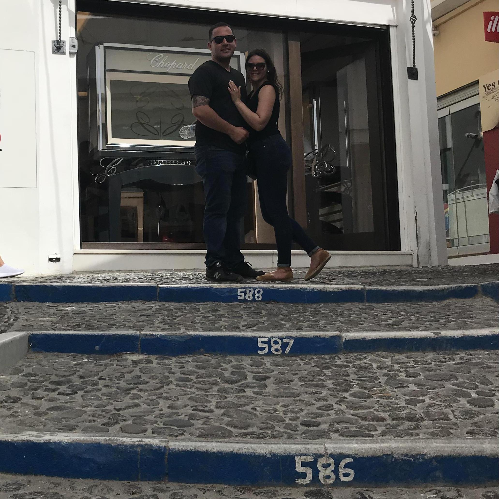 588th Step, Fira, Santorini, Greece