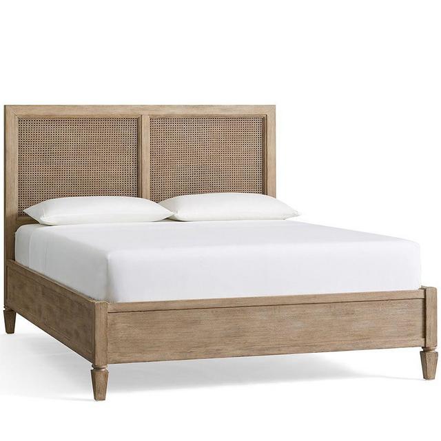 Sausalito Cane Bed, Cal. King, Seadrift
