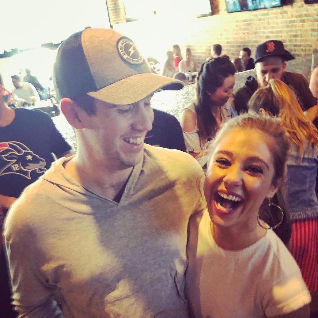 Brian making Hannah laugh as always