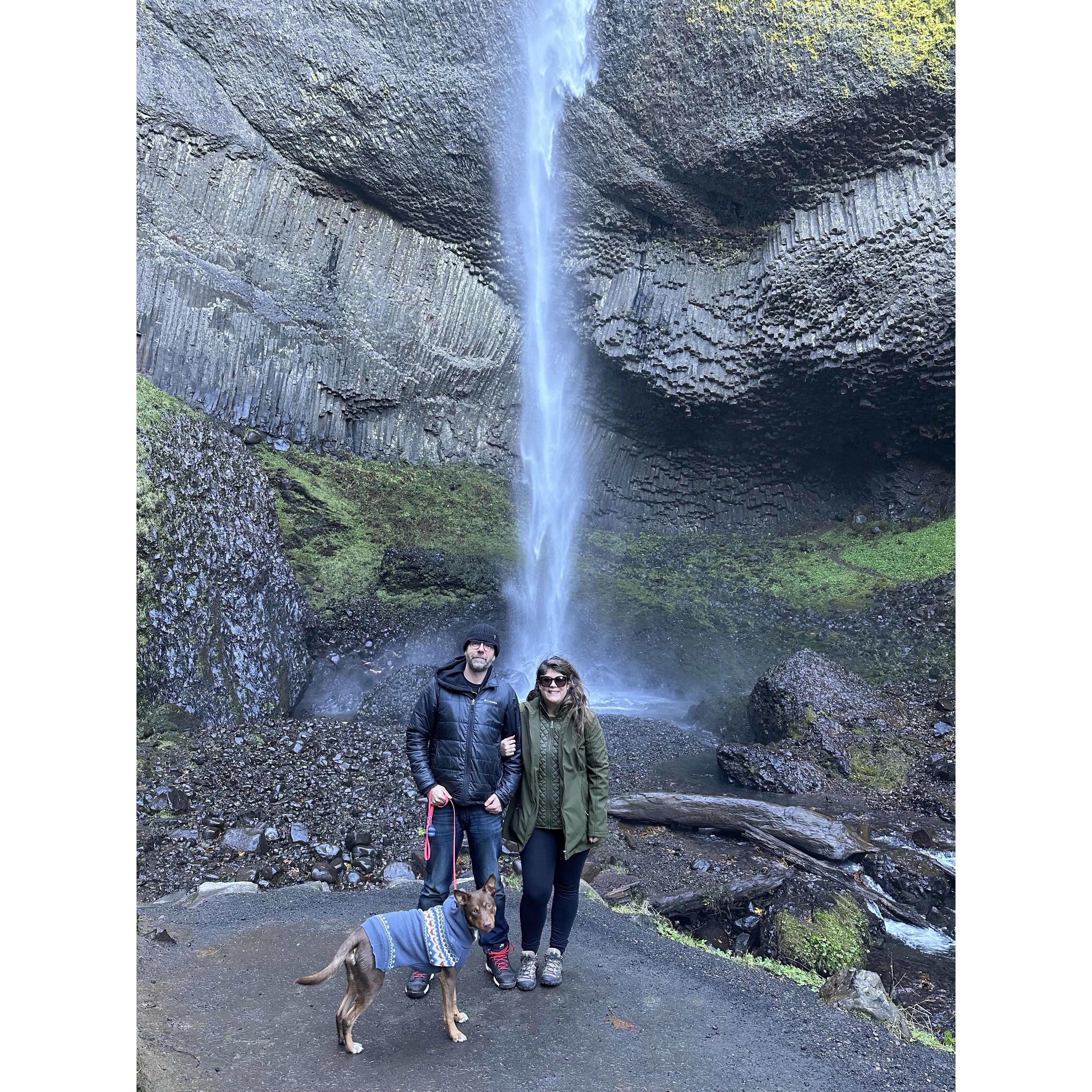 Columbia River Gorge with Ella