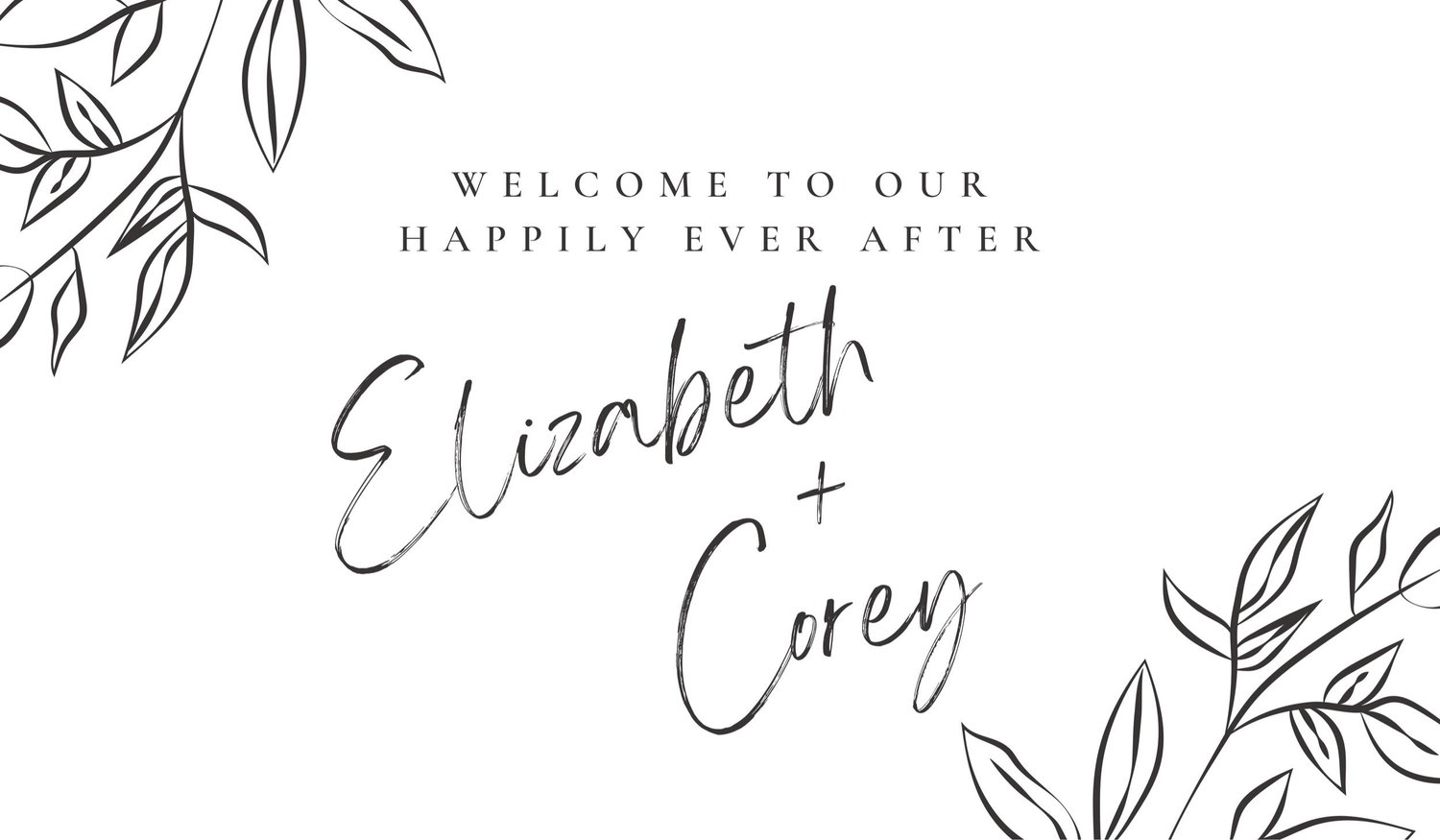 The Wedding Website of Elizabeth Millea and Corey Goode