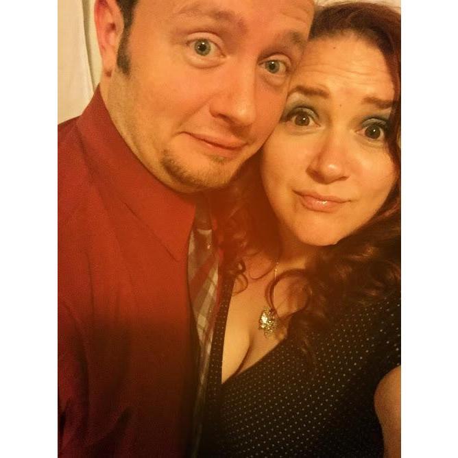 As you know, Chuck & Heather can be quite goofy. Finding serious pictures of the two of them is difficult!