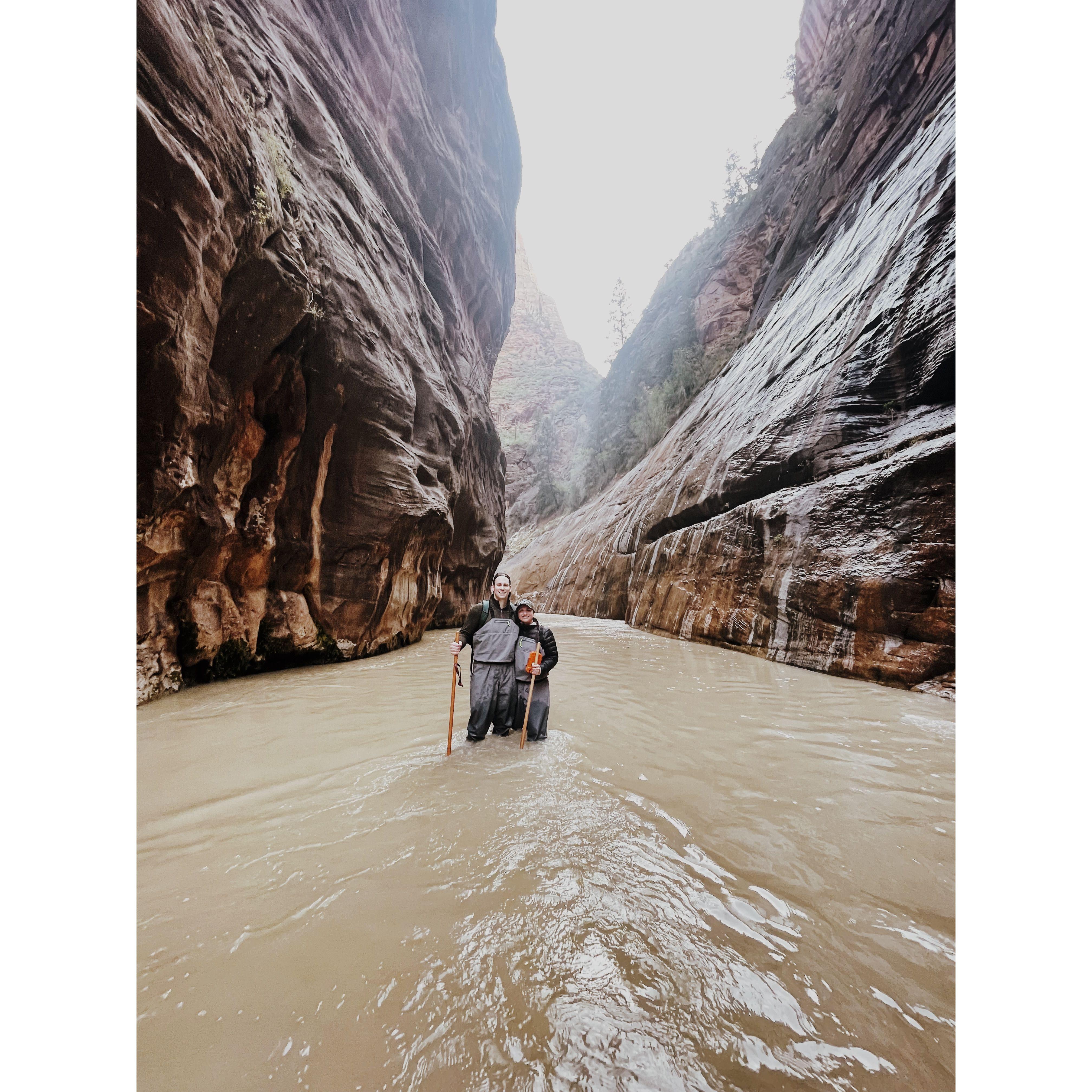 Our first trip together - Utah National Park Tour! (Zion National Park, UT - April 2022)