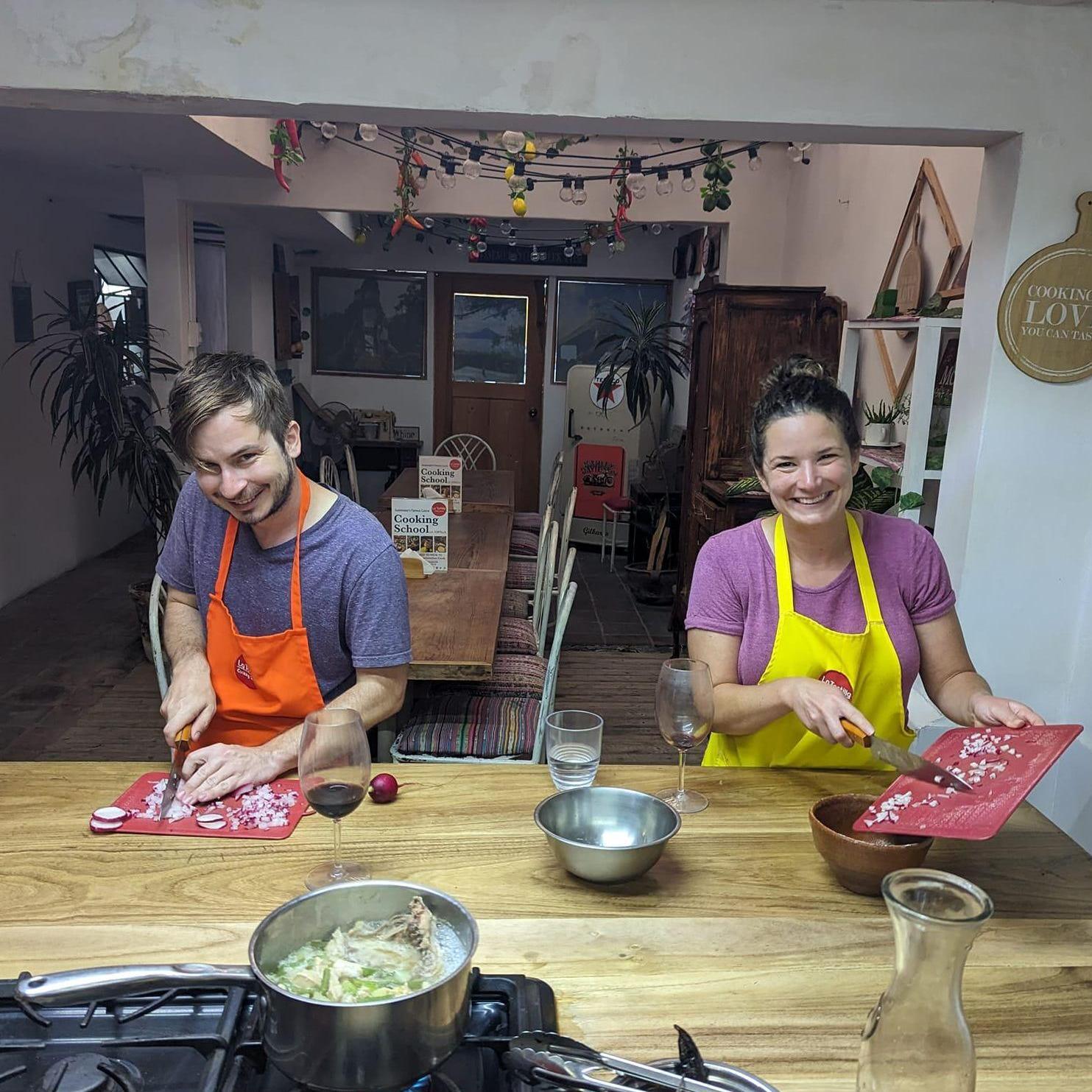 Cooking class in Guatemala, Summer 2023