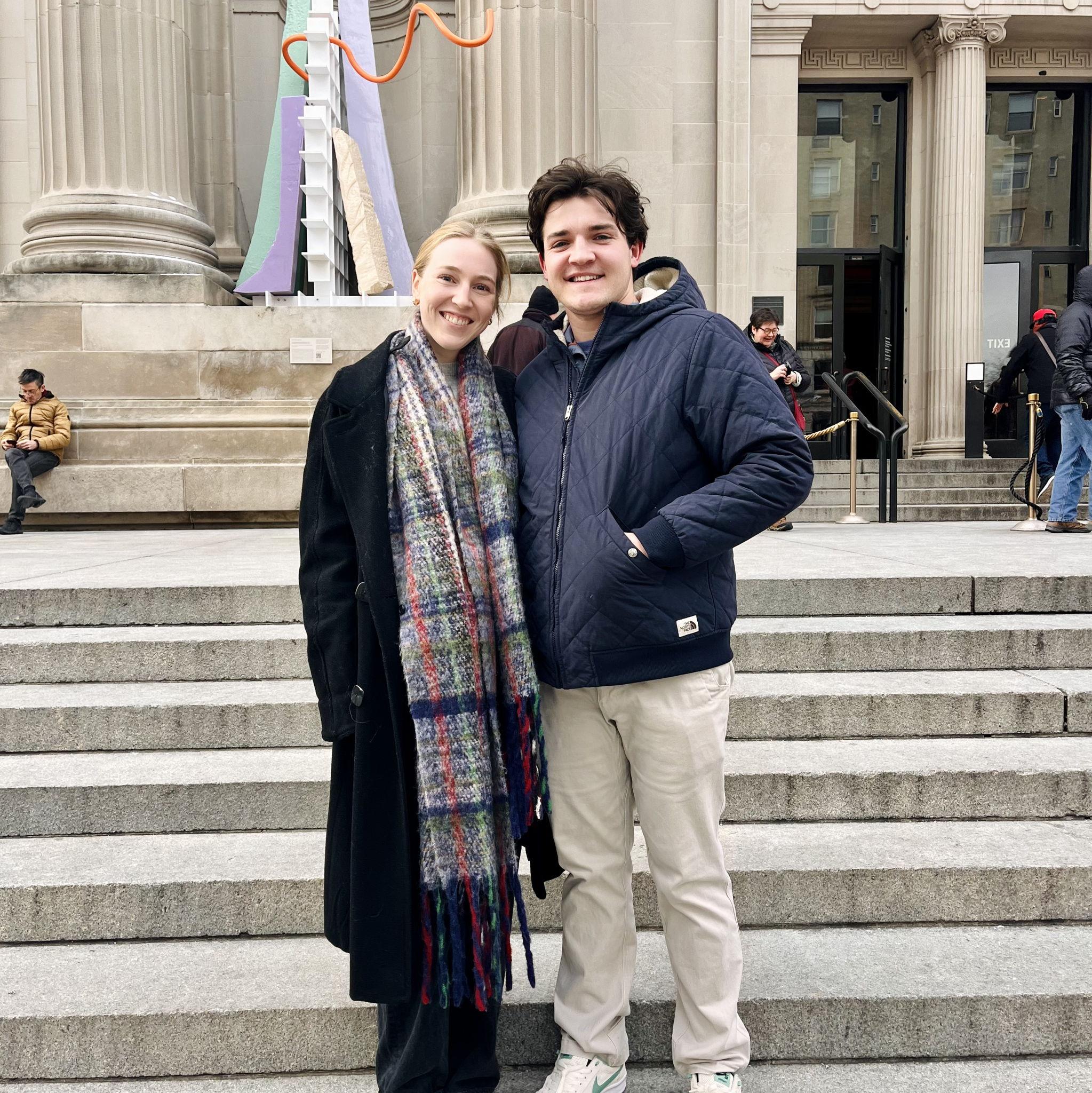 Another one of our experience gifts - David's first trip to New York!