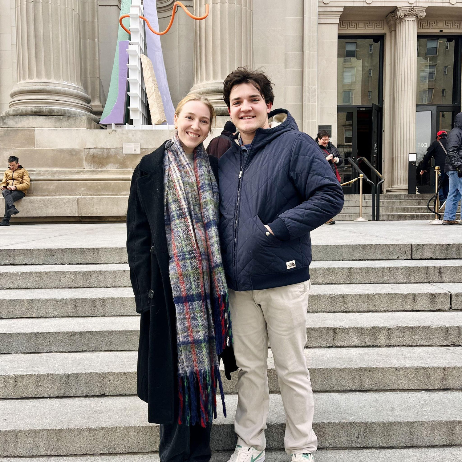 Another one of our experience gifts - David's first trip to New York!