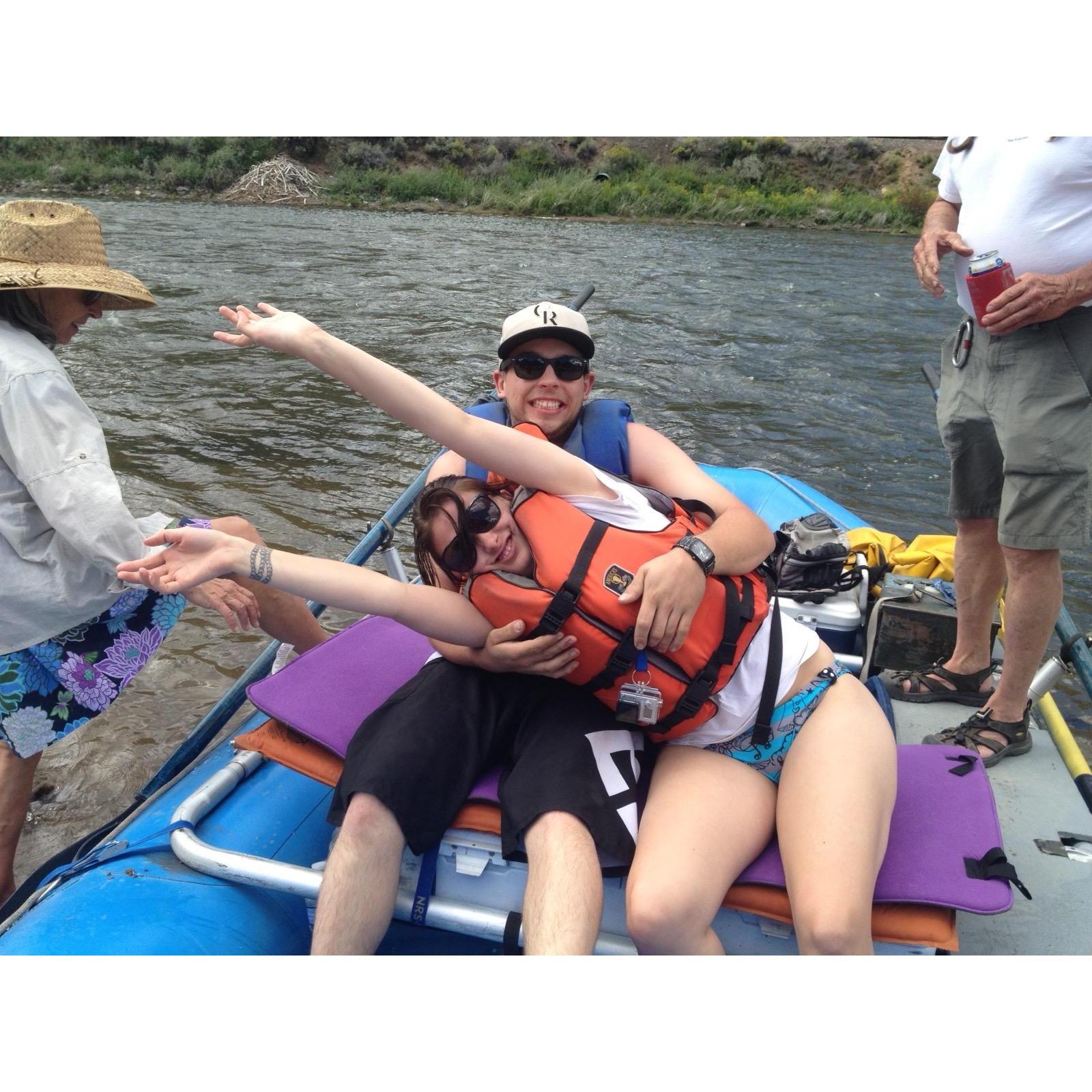 Rafting/ being weird
