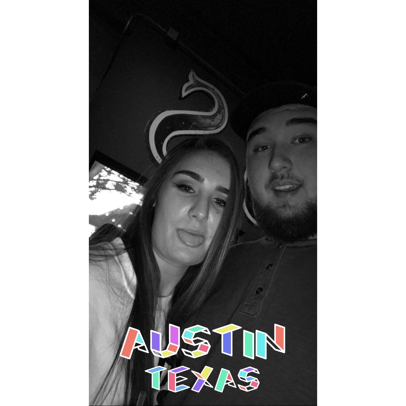 May 2017; our first road trip together by ourselves!