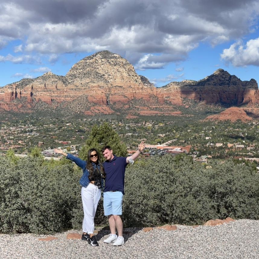We fell in love in Sedonna, Arizona!