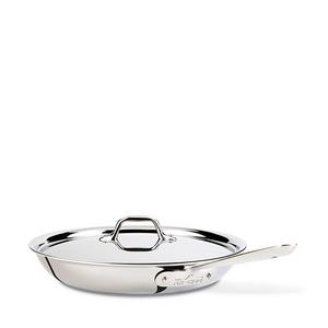 All-Clad - All Clad Stainless Steel 12" Fry Pan with Lid