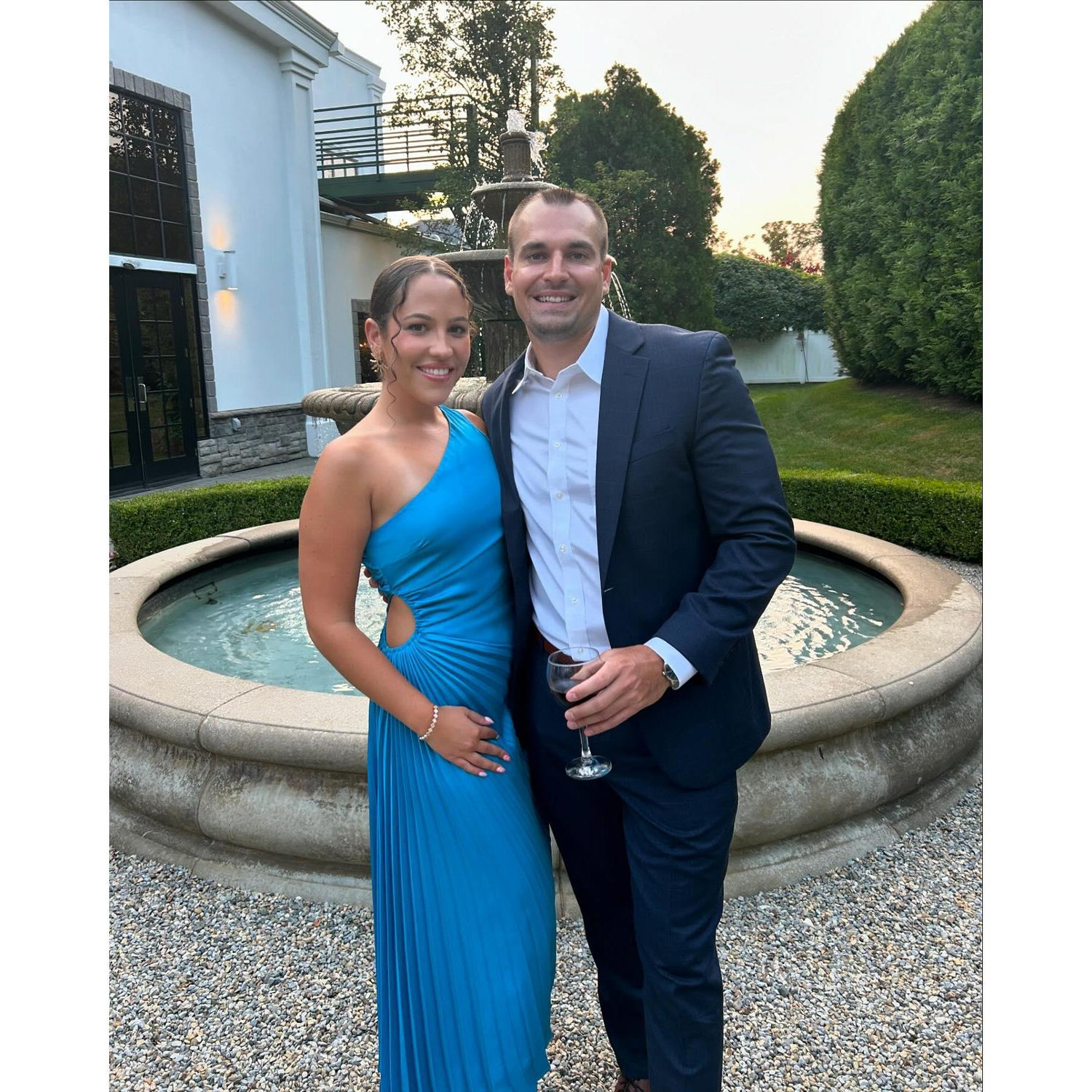 The most recent wedding Michael and Maya attended!