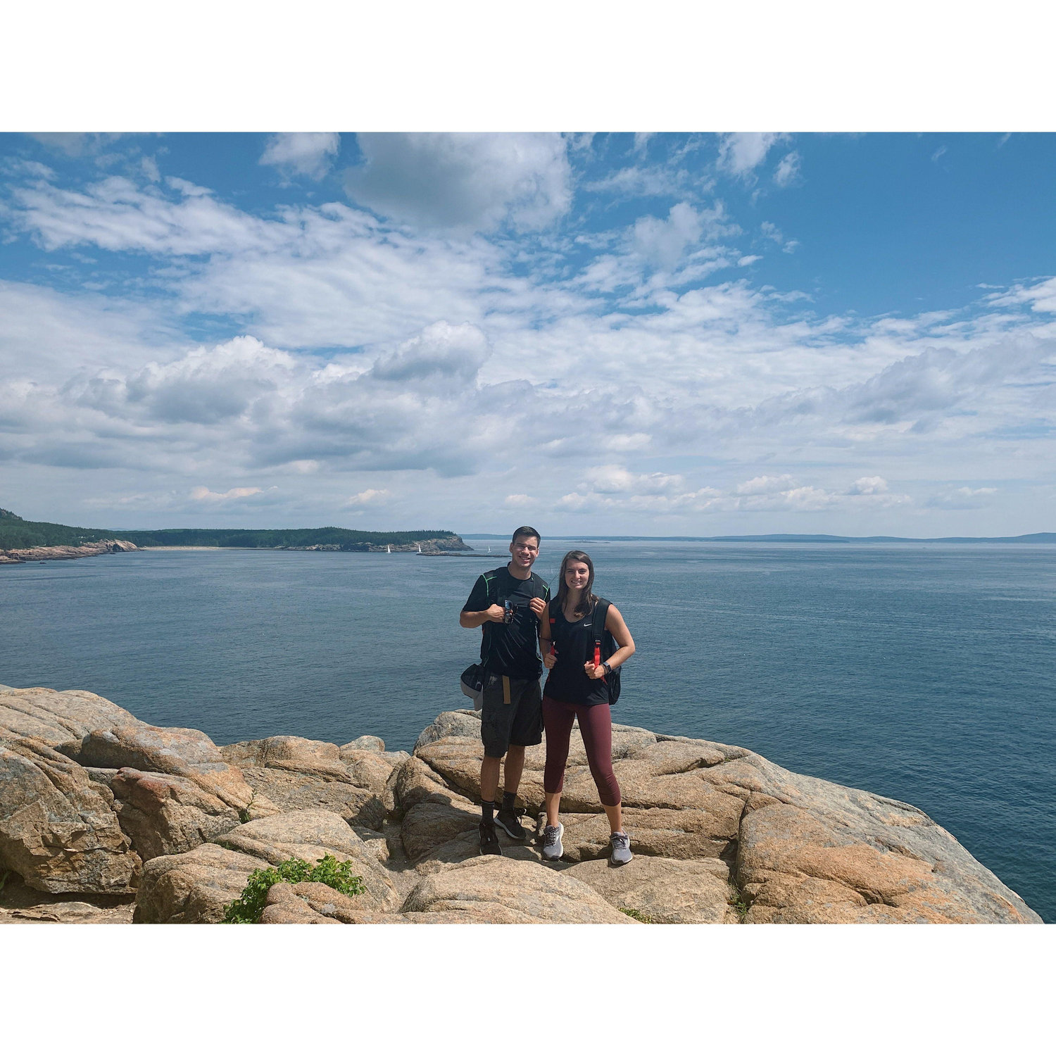 August 2020. Acadia, ME. Hiking at Acadia National Park.