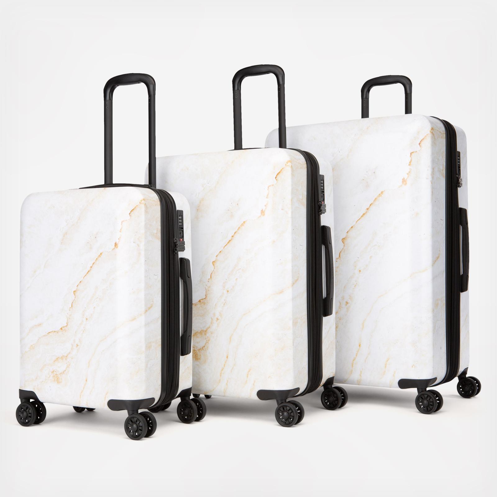 marble luggage set