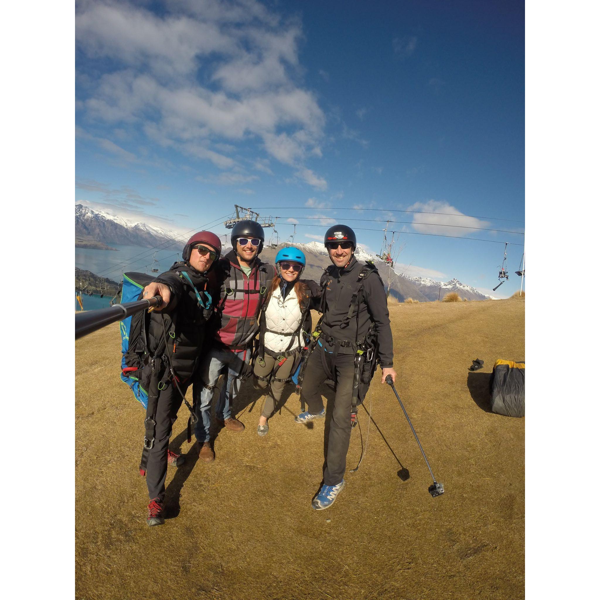 New Zealand trip paragliding
