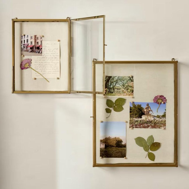 Your Story Brass Display Cabinet - Large