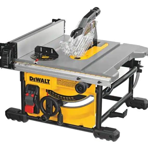 15 Amp Corded 8-1/4 in. Compact Portable Jobsite Tablesaw (Stand Not Included)