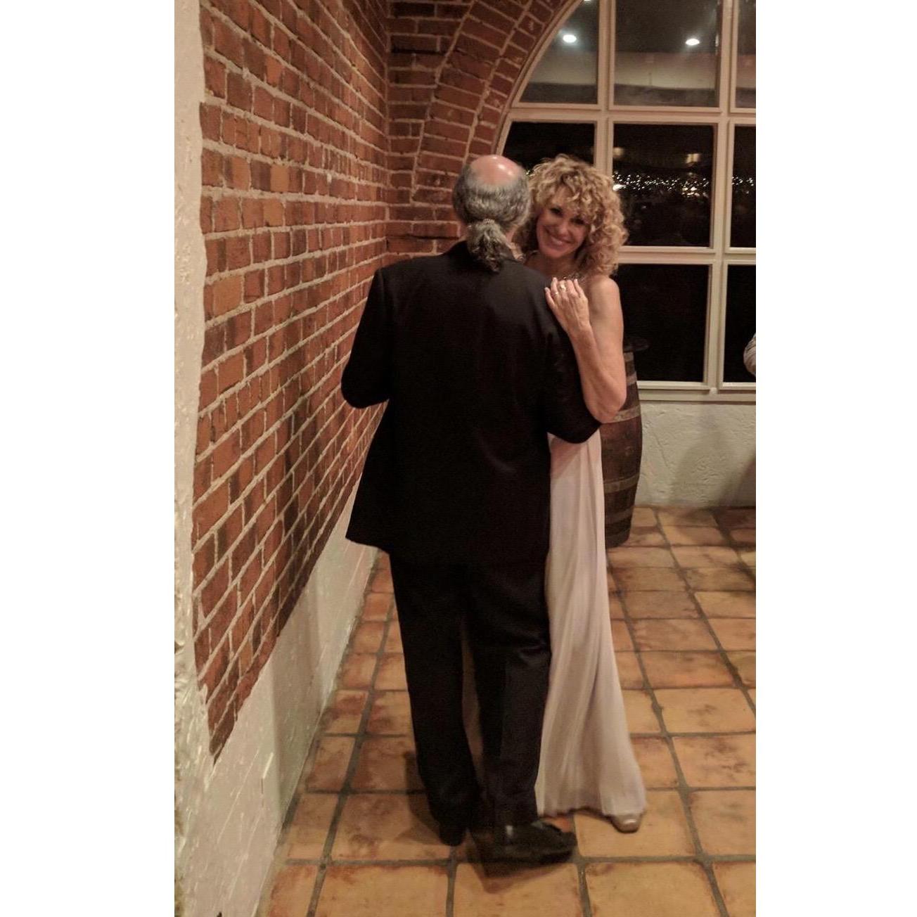 Dancing in Santa Ana at Andrew & Megan’s wedding